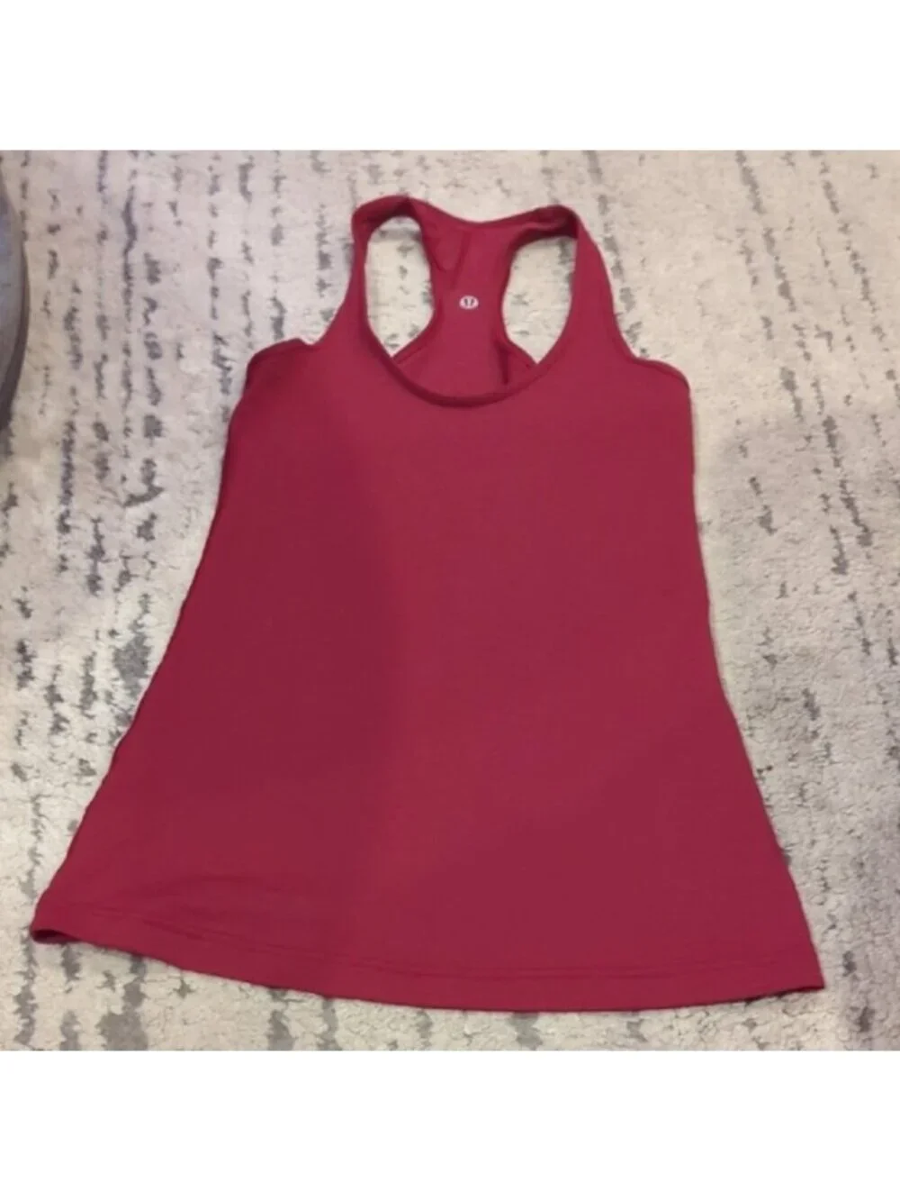 Lululemon Cool Racerback reversible cranberry/ maroon colour